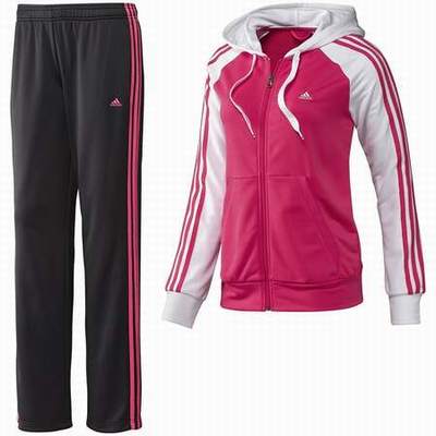 jogging adidas rose et gris